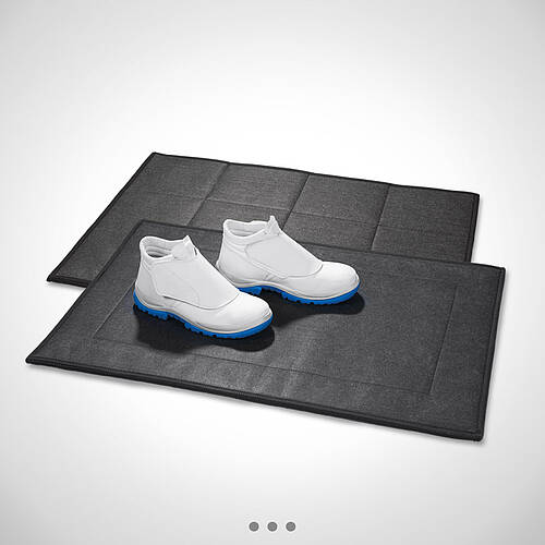 Begehbare und befahrbare Desinfektionsmatten für Mitarbeiter-/Besucherzugänge | Mohn GmbH