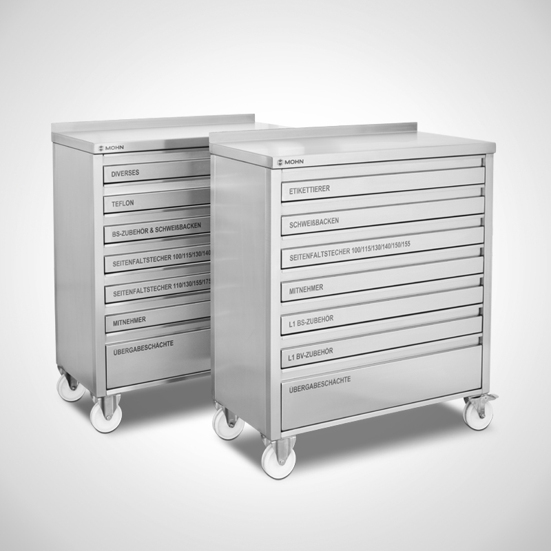 Stainless steel rack (fixed-welded): Mohn GmbH