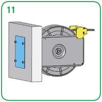 Pos. 11 - Gegenplatte bei Leichtbauwänden - für die sichere Montage zur Verteilung auftretender Kräfte | Mohn GmbH 