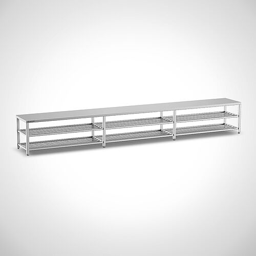 Überschwenkbank aus Edelstahl Typ USB-E 2-10 Ecoline, Art.-Nr. 46.00.02.37 