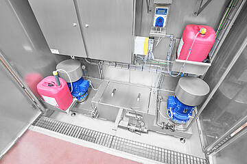 Selchwagen-Waschanlage - Rauchwagen reinigen ohne Umwege: Lösung für stark verschmutzte Rauchwagen, ID 23-63521 | Mohn GmbH