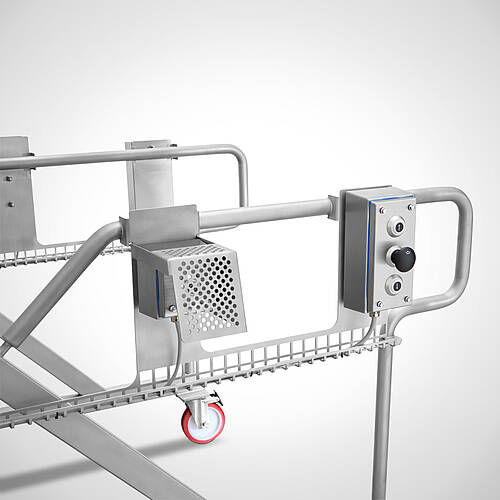 Fahrbarer Swing-Loader Typ SL-HBW-F 350-1400, ID 25-62144-1.1, 2-Handbedienung (Totmann) 