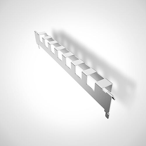Stainless steel layer profile type A4 for smoke trolley type RW-HX, Art. No. 40.00.07.04 