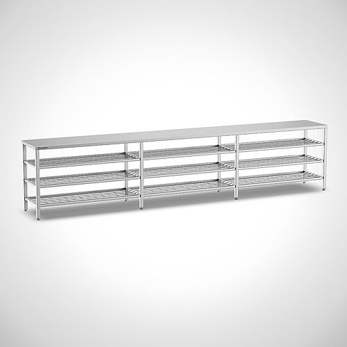 Überschwenkbank aus Edelstahl Typ USB-E 3-10 Ecoline, Art.-Nr. 46.00.02.39 