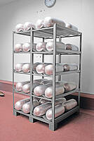 Kebab transport rack Type DTG-5-100-92 in the blast freezer, ID 05-60020