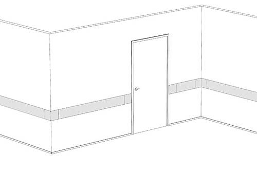 Montagebeispiel: HDPE-Rammschutzprofile