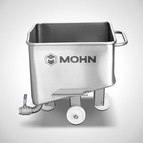 Bin trolley type HBW-KH 200 with ball valve | Mohn GmbH