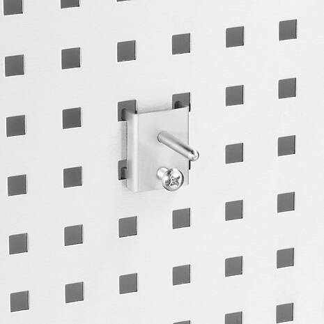 Various tool holders with straight mandrels in different lengths, type WZH-GD, for mounting on perforated walls/tool walls | Mohn GmbH