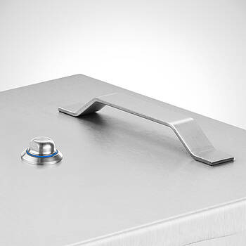 "Hygienic-Design" locking lever - Can Container