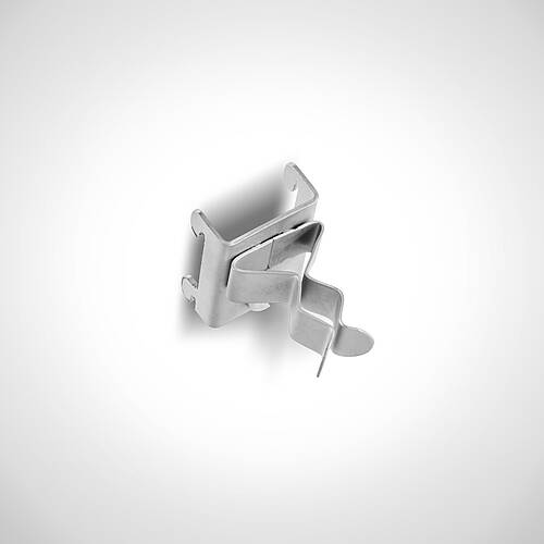 Werkzeugklemme (Klemmhalterung) 1-fach Typ WZK 13, Innen-Ø 13, Art.-Nr. 44.20.04.37 