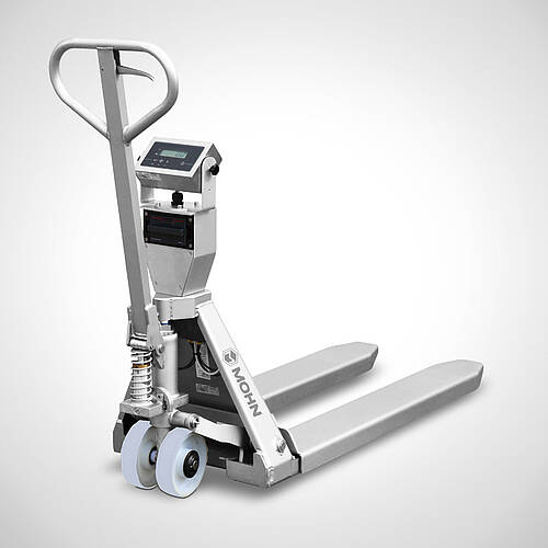 Pallet truck type GHW-W 100% with weighing function (scale), Art. No. 30.00.00.38 