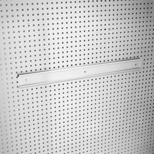 Halteschiene für Sichtlagerkasten Typ HSK 900, 900 mm lang, Art.-Nr. 44.20.04.13 