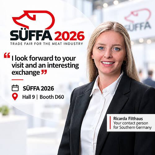 Süffa 2026 – Trade fair for the meat industry | Ricarda Filthaus | Mohn GmbH