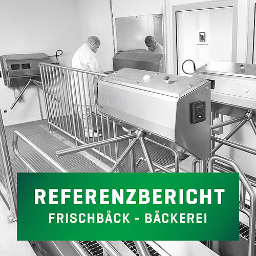 Personal-Hygieneschleuse in der Backwaren-Industrie bei frischbäck in Gersthofen | Mohn GmbH