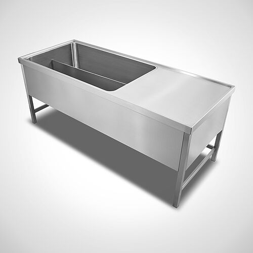 Sink unit type SPT-1B/MA SON with dripping surface, bowl with divider, ID 20-64220 