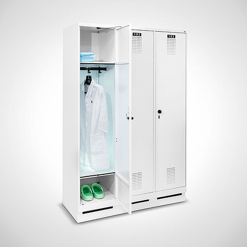 UV-C Kleiderschrank für keimfreie Kleidung | Mohn GmbH
