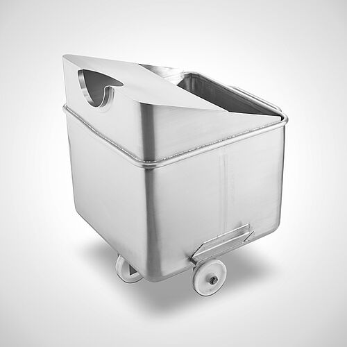 Lifting + feeding trolley Type HBW-S 200 with pouring funnel, art. no. 41.00.00.35 
