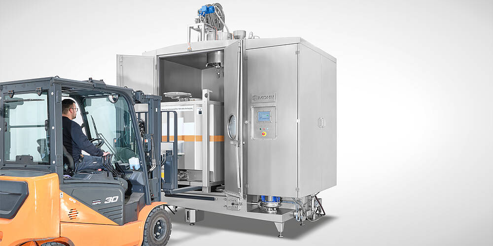 Kabinen-Waschanlage für IBC-Container und Palettengestell, Id.-Nr. 24-62164 