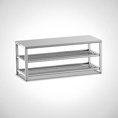 Swing-over bench made of stainless steel Type USB Ecoline E-2-3, item no. 46.00.02.30 