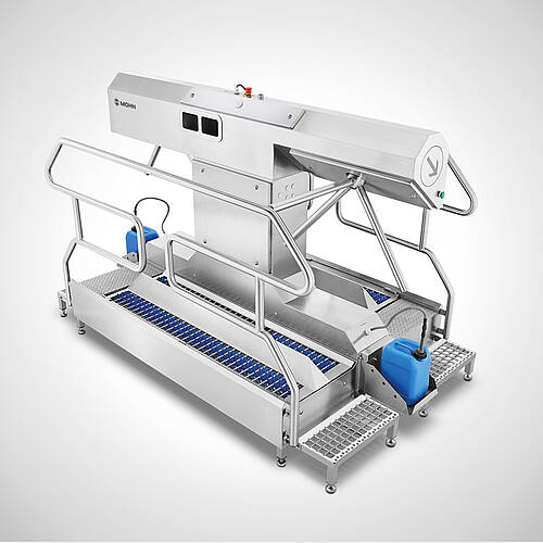 Double-lane hygiene station Type Control-Star 2000-B/B, item no. 11.10.07.59 