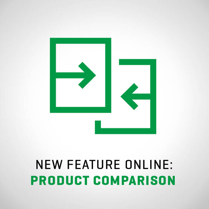 New website feature: Product comparison | Mohn GmbH