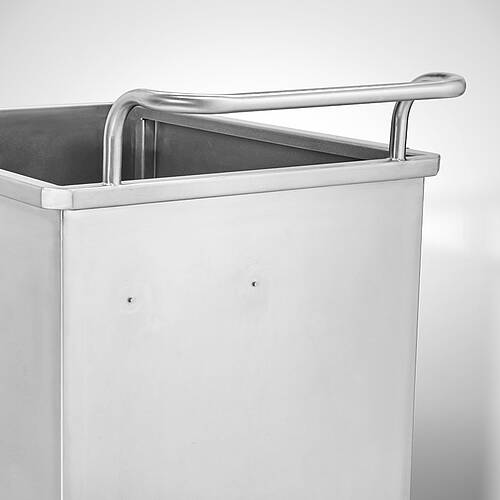 Transport trolley for the collection of hazardous waste, type SAMW-SON, removable document holder, ID 24-62901