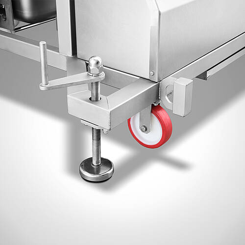 Fahrbarer Swing-Loader Typ SL-HBW-F 350-1400, ID 25-62144-2.1, Fahrwerk mit Aufstellspindeln (+/-50 mm)