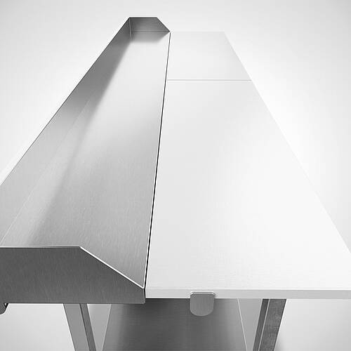 Ergonomischer Stufenarbeitstisch Highline Typ SAD-B 240-70 HL, Art.-Nr. 33.00.04.53 