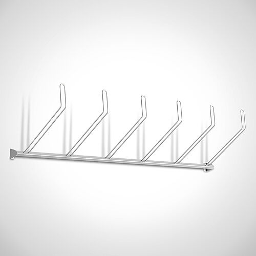 Eimer-Abtropfhalter aus Edelstahl für 6 Eimer Typ EAH-6-HL, Art.-Nr. 48.00.00.16