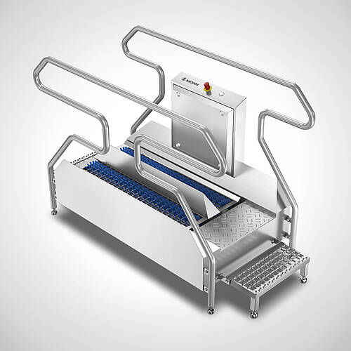 Sole cleaning machine Type Sole-Star 1500 Highline in right execution, art. no. 11.10.07.32 Sole cleaning machine Type Sole-Star 1500 Highline in right execution, art. no. 11.10.07.32