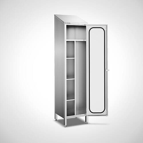 Storage Cabinet with Continuous Divider, Model AS-TD HIGHLINE-50-50, Item No. 44.20.00.22 
