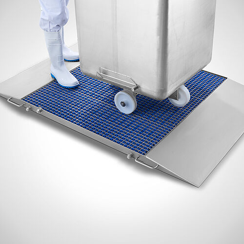 Mobile Desinfektionsstation zur Räder- und Rollenreinigung | Mohn GmbH