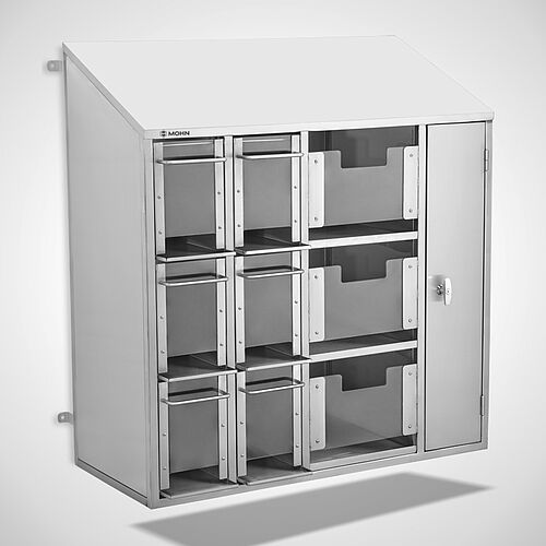 Wall-mounted dispensing cabinet for disposable clothing and protective equipment type ESS-W/VA-6-3 FZ 110-50, Id. no. 24-61440-1 