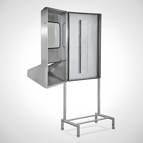PC-Schrank aus Edelstahl Typ PCS-S/T in Highline-Ausführung mit Fußgestell, Id. Nr. 24-61336 