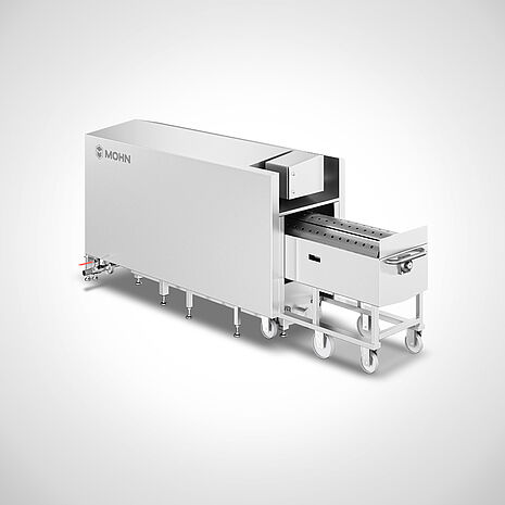 Rauchstock-Waschanlage Typ RSW-ETW mit mobilem Waschtrommelwagen | Mohn GmbH