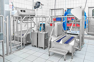 Personal-Hygieneschleuse mit 2 Kanisterbehältern Typ KB-ESV 1x 24 kg Kanister, Art.-Nr. 16.10.02.01