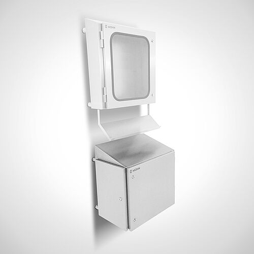Etiketten-Druckerschrank aus Edelstal Typ DRUS, Art.-Nr. 90.00.00.34