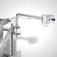 Kippvorrichtung Swing Loader Typ SL-HBW-F 350, Detail schwenkbares Bedienpanel, ID 22-63955-1 