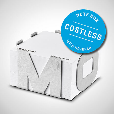 Note box with note pads | Mohn GmbH Germany