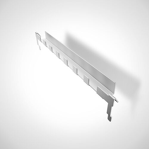 Stainless steel layer profile type A1 for smoke trolley type RW-HX, Art. No. 40.00.07.01 