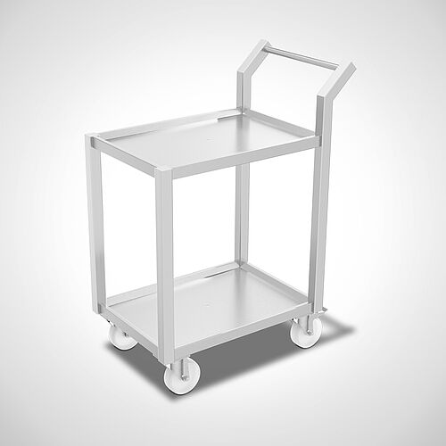 Beaded edge transport trolley type WRTRW 62-42/2 SON with push handle, ID 22-62102-2