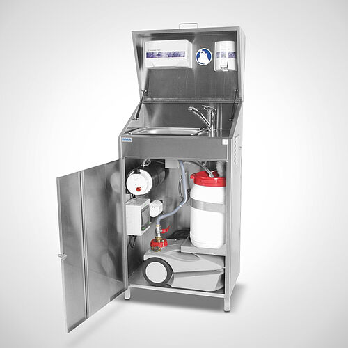 Mobile Hygienestation (Handwaschbecken extern) Typ MHS-1 | Mohn GmbH