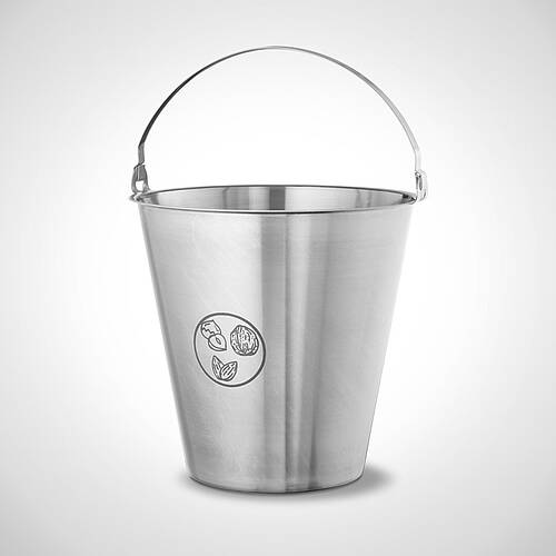 Stencil etching “symbol” as desired for buckets, item no. 90.00.00.93 