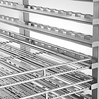 Layer type no. 6 for wire grids ( 940 x 1005 mm) and smoke sticks 1000 mm and simple round steel push handle, ID 24-61631-1 