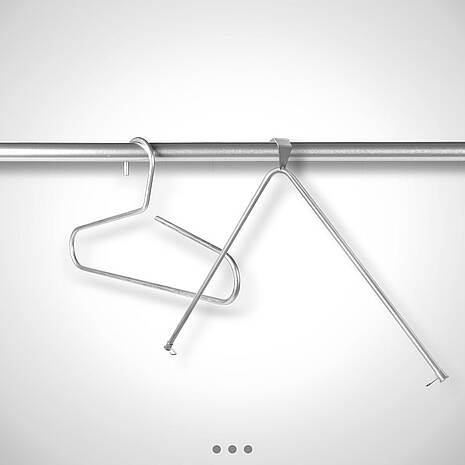 Kleiderbügel und Schürzenbügel aus Edelstahl | Mohn GmbH