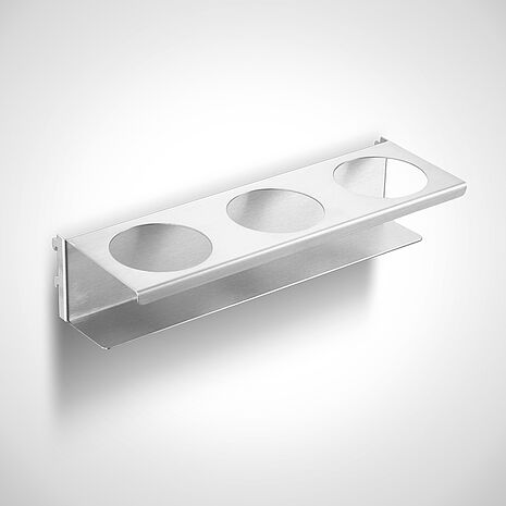 Dosenhalter 3-fach Typ DOHA-3 zur Anbringung an Lochwand/Werkzeugwand | Mohn GmbH