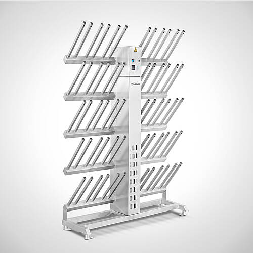 Stiefel-/Clogtrockner Typ STTG-S 30 ECOLINE für 30 Paare, einseitig bestückbar, Art.-Nr. 10.00.05.03 