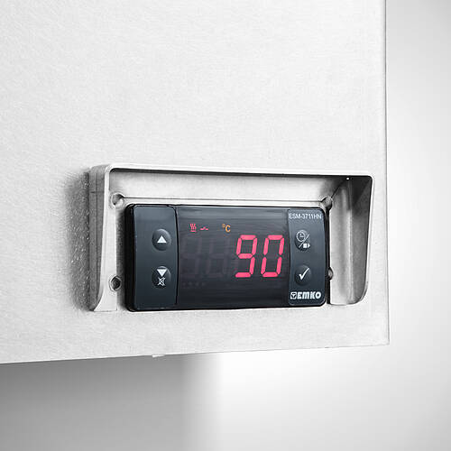 Digitale Temperaturanzeige des Messer-Desinfektionsbeckens Typ DSB-DT, Art.-Nr. 12.00.00.77 