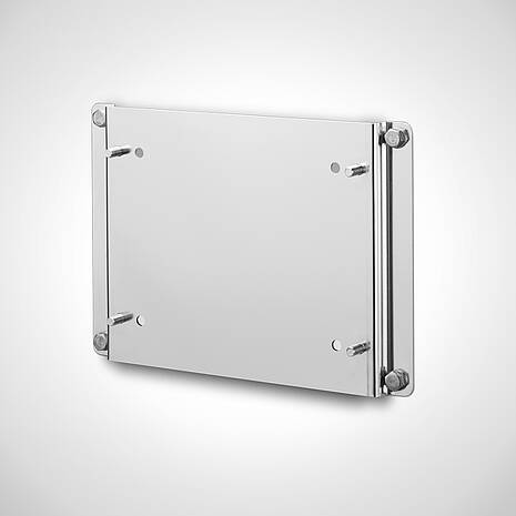 Wand- und Deckenkonsole Typ KWH 40/2e für Schlauchaufroller aus Edelstahl | Mohn GmbH