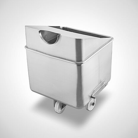 Bin trolley type HBW-S 200 Trichter with pouring funnel | Mohn GmbH